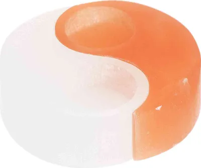 Produktbild von Selenit Yin-Yang Teelichthalter 11,5 cm – Deko für Harmonie & Meditation