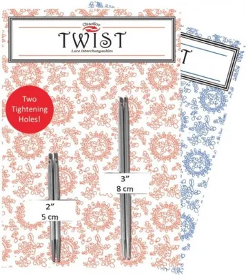 Produktbild von auswechselbare Nadelspitzen TWIST Short Combo 2,25 mm 5 + 8 cm 4 St