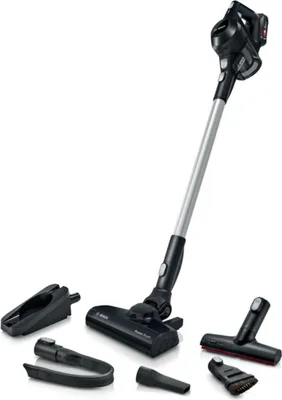 Zdjęcie produktu dla Bosch BKS611MALL Unlimited 6, Odkurzacz stojący 2 w 1, Bez worka, Czarny, Suchy, PureAir, Filtracja