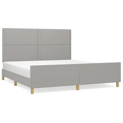 Zdjęcie produktu dla VidaXL 3124992, Szary, 186 cm, 2,03 m, 118 cm, 128 cm, 1800 x 2000 mm