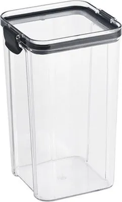 Zdjęcie produktu dla Pojemnik do przechowywania żywności Mini Lunch Case Przenośne szczelne pudełko do przechowywania przezroczyste dla studentów biurowych L 1300ml 10.2x18.5cm / 4.02x7.28in