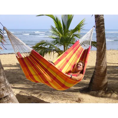 Immagine prodotto di AMAZONAS XL Amaca Barbados Papaya Amaca di tela Superficie di sdraio circa 230 x 150 cm