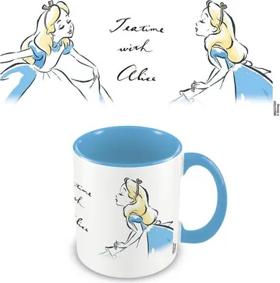 Produktbild von Alice im Wunderland Tasse Teatime With Alice multicolor Standard