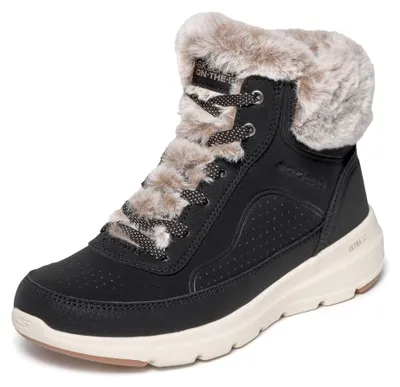 Produktbild von Skechers Damen On-The-go Glacial Ultra Sneaker Boot Stiefelette, Schwarz, 36.5 E