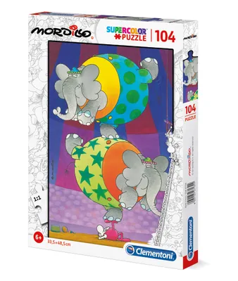 Produktbild von CLEMENTONI Puzzle Balance 104 Teile
