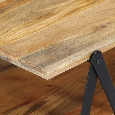 Image de vidaXL Table basse 115x60x40 cm en bois massif de manguier
