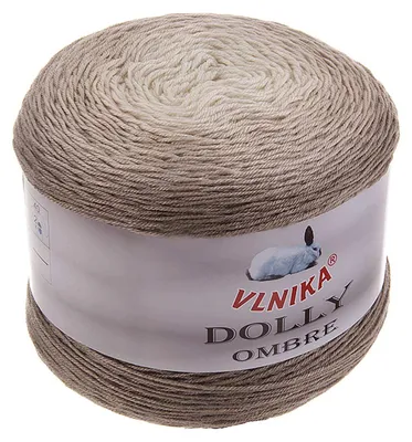 250g Dolly Ombre Farbverlaufsgarn Bobbel Strickgarn Häkelgarn Beigetöne