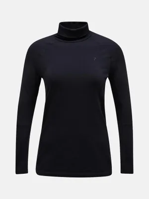 Produktbild von PEAK PERFORMANCE W Magic Rollneck Damen Rollkragen, Grau Melange, Gr. S