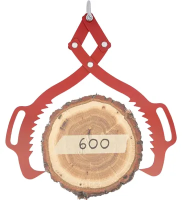 Produktbild von Selbstspannende Holzgreifer-Zange 600 mm – robuste 1360 kg Stammzange für sicheren Holz- und Baumstammtransport