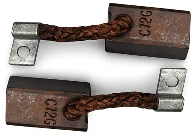 Obrázok produktu pre 2 ks uhlíkové kefy 9 x 13 x 25 mm pre Bosch, MBB, Palfinger, Mahle, Letrika