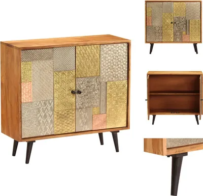 Obrázek produktu pro vidaXL Příborník 80x30x75 cm Massivholz Akazie - Příborníky