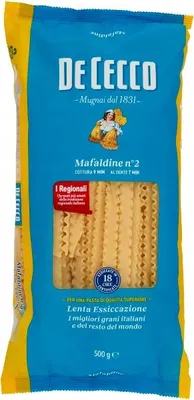 Produktbild von Nudeln Di Semola Mafaldine n2 500g - De Cecco