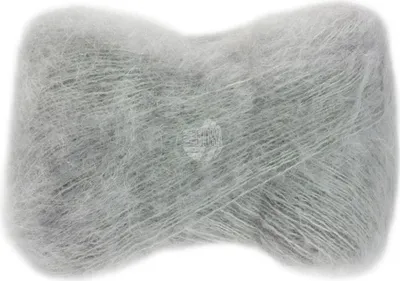 Produktbild von Lana Grossa SETASURI 25 g feines Lace-Garn aus Alpaka und Seide 212 m Farbe 019 - Hellgrau