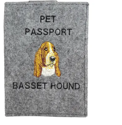 Immagine prodotto di Basetský honič - Custodia per passaporto del cane, custodia per documenti, regalo per viaggiatori del marchio Art-Dog