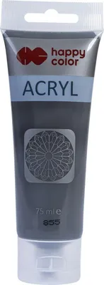 Obrázok produktu pre Akrylová farba Aliga, tmavošedá so zelenkastým odtieňom, 75 ml