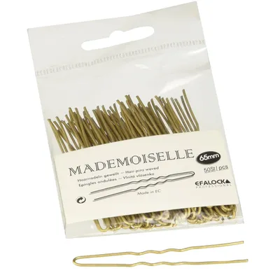 Produktbild von Mademois.Haarn.65mm gold 50Stk.
