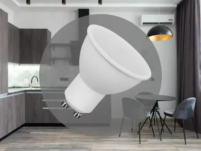 Zdjęcie produktu dla Żarówka LED 6W-GU10/SMD/4000K - ZLS126