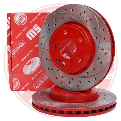 Obrázok produktu pre 2x brzdové kotúče MASTER-SPORT vpredu, vhodné pre MERCEDES-BENZ trieda B (W245), 295 mm, 24012802621SE-SET-MS