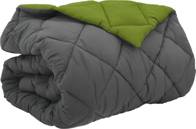 Immagine prodotto di vidaXL Piumino invernale verde e antracite 240 x 260 cm microfibra