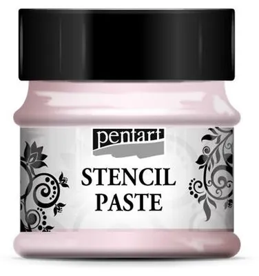 Produktbild von Pentart Schablonierpaste Perlmutt 50 ml - 29402 ice flower