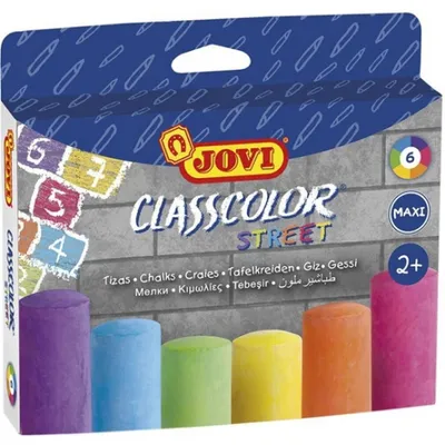 Zdjęcie produktu dla Jovi Street Chalks Kreda 6 szt.