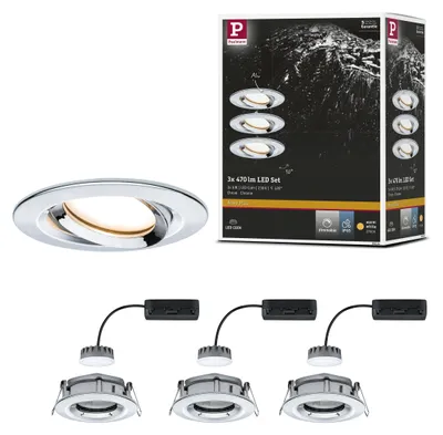 Produktbild von Paulmann LED Einbauleuchte Nova Plus Basisset schwenkbar