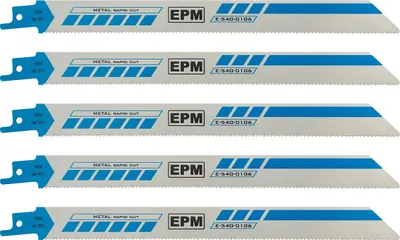 Obrázok produktu pre Pílový kotúč 225 mm, 14 zubov na palec, kov, S1122B, 5 kusov - E-540-0106