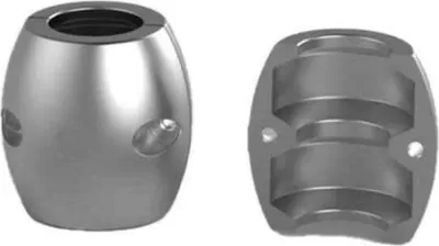 Image de Plastimo Anode ondulée en zinc 25 Mm argent argent One Size