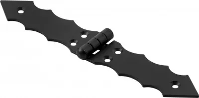 Produktbild von BKshop | Scharnier - Zier-Scharnier ZFD 200C - 200x33x2mm - Schwarz - Dekorativ, Hochwertig, Vielseitig