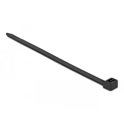 Produktbild von DeLOCK 19644, Nylon, Schwarz, 23 cm, -35 - 85 °C, 800 mm, 8,8 mm