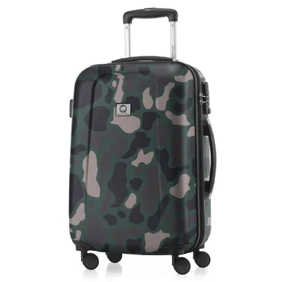 Produktbild von HAUPTSTADTKOFFER - Wedding - Handgepäck Hartschalen-Koffer Trolley Rollkoffer Reisekoffer 4 Doppelrollen, Kabinenkoffer TSA, 55cm, 42 Liter,Camouflage