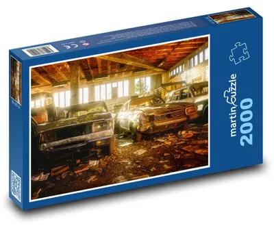 Obrázok produktu pre martinpuzzle - Puzzle 2000 - Autá - vrakoviská