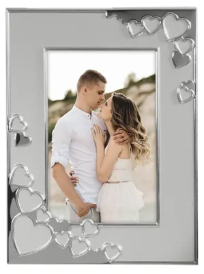 Produktbild von Bilderrahmen 13x18 cm Silber Hochformat Fotorahmen Hama Modell-Nr