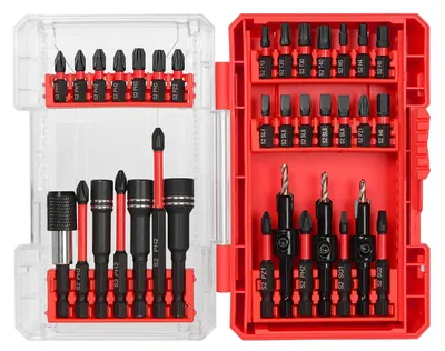 Produktbild von 35-teiliges Schraubendreher-Set mit Aufbewahrungsbox und Magnetbits