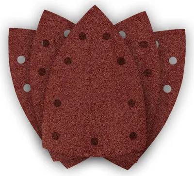 Image de NEO TOOLS Set de papier abrasif P80 5 pces - Système auto-agrippant efficace pour le bois, le métal et le placoplâtre