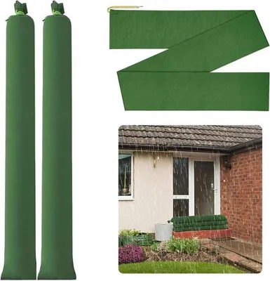 Productafbeelding van Waterbestendige deurbeugels - 2 stuks - Waterafstotend - Bescherming tegen overstroming