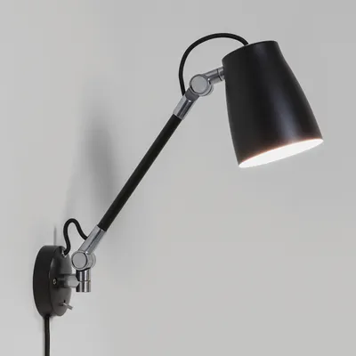 Produktbild von Astro Atelier Grande - 1 Licht Innenwandleuchte Matt Schwarz, E27