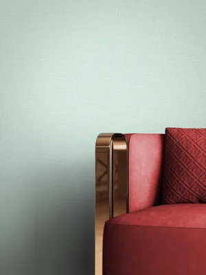 Produktbild von NEWROOM Tapete Grün Vliestapete Unifarbe - Unitapete Uni Blau  Textil Struktur  Modern