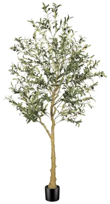 Immagine prodotto di Albero di ulivo artificiale, altezza 1,8 metri, per ambienti interni