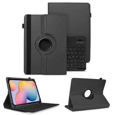 Produktbild von Schutzhülle Tastatur für Xiaomi Pad 7 / 7 Pro Tasche Bluetooth Hülle QWERTZ CaseFarben:Schwarz