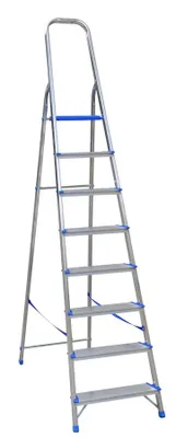 Image de Echelle autoportante en aluminium 250 cm 7 marches + plateforme - Dr1107
