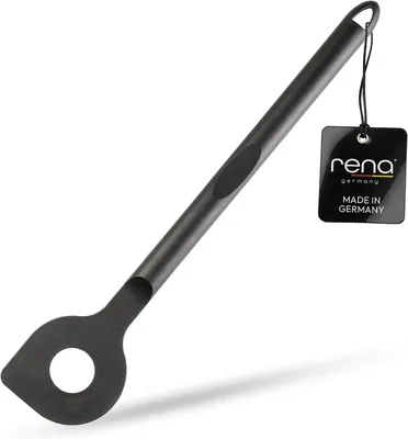 Obrázok produktu pre Kuchynská lyžica 30,5 cm, plast, čierna, na varenie