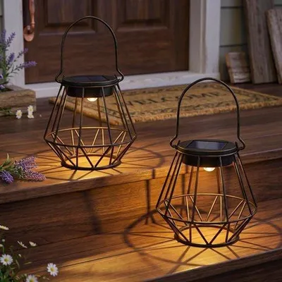 Productafbeelding van Zonnelampen voor buiten, tuin, led-zonnelampen voor balkon, staand