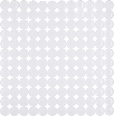 Obrázek produktu pro Protiskluzová koupelnová podložka BRICK, 54 x 54 cm, bílá