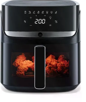 Produktbild von Wilfa AF3B-80P, Heißluftfritteuse, 8 l, 30 °C, 200 °C, Einzelbild, Schwarz
