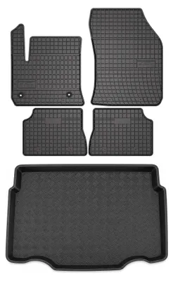 Immagine prodotto di Tappetini gomma SolidPRO + bagagliaio per Jeep Avenger(j) 2023- 5 pezzi