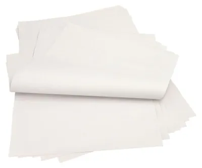 Produktbild von Einschlagpapiere, Cellulose 50 cm x 37,5 cm weiss 1/4 Bogen