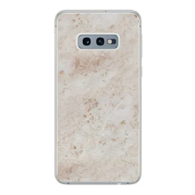 Produktbild von MuchoWow® Handyhülle Schutzhülle Hülle für Samsung Galaxy S10e Marmor - Muster - Braun Silikon Softcase Handy Hülle - Handy