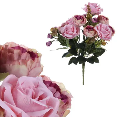 Obrázek produktu pro Autronic Růže kytice SG7314 PINK