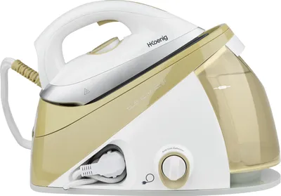 Produktbild von H.Koenig V28 Dampfbügelstation/ Dampfausstoß: max 150 g/min/ Keramiksohle/ 6 bar/ 1,1 L Kapazität